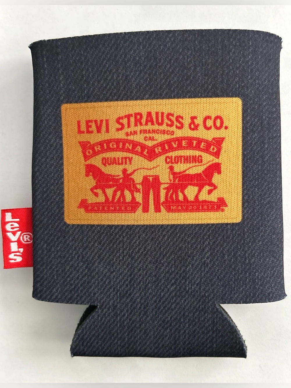 NEW!! Authentic Limited Edition Levi’s x Target Collab Can Cooler (Set of 2)